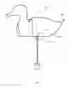 Fig. 09 - Waterfowl decoy