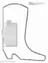 Fig. 04 - Boots with integrated firearm holster