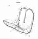 Fig. 02 - Tablet pouch with built-in tether retractor