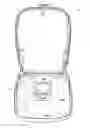Fig. 04 - Tablet pouch with built-in tether retractor