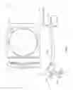 Fig. 12 - Holder apparatus for detachable coupling to fold down tray table