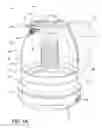 Fig. 02 - Tea making appliance with filter assembly