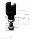 Fig. 10 - Modular uniplanar pedicle screw assembly for use with a polyaxial bone fastener