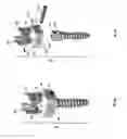 Fig. 16 - Modular uniplanar pedicle screw assembly for use with a polyaxial bone fastener