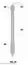 Fig. 10 - Bone end (epiphysis) fracture fixation device and method of use