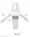 Fig. 07 - Adjustable dental implant