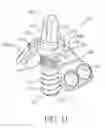 Fig. 12 - Adjustable dental implant