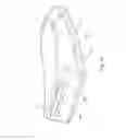 Fig. 16 - Prosthetic foot including a heel cap and interchangeable heel-side spring-damper