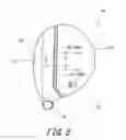 Fig. 09 - Golf club head crown with recess part and step surface