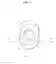 Fig. 08 - Cutting insert having arc-shaped cutting edges and inclined seating surfaces, tool body and cutting tool