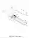 Fig. 03 - SPRING-ASSISTED KNIFE FOR ENABLING USER TO OPERATE EJECTION AND RECEIVING OF BLADE ON SINGLE LATERAL OF HANDLE