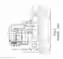 Fig. 03 - Power saw blade cooling arrangement