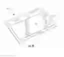 Fig. 19 - DOUBLE FABRIC FACED INJECTION MOLDED FIXTURE