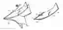 Fig. 01 - Two-sided Shapeable Fabric Manifold Used Alone or in Combination, Hung Freely as Aerial Sculpture or Decorative Paneling System, or Used Singly as a Semi-Rigid Display Stand or Decorative Accessory