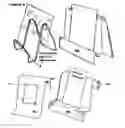 Fig. 08 - Two-sided Shapeable Fabric Manifold Used Alone or in Combination, Hung Freely as Aerial Sculpture or Decorative Paneling System, or Used Singly as a Semi-Rigid Display Stand or Decorative Accessory