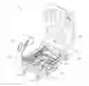 Fig. 01 - Locking system for articulating aircraft seat