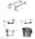 Fig. 01 - INTEGRATED TRASH BAG HANGER
