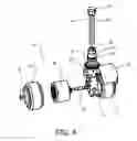 Fig. 05 - Dual motor drive system for a material handling device