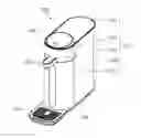 Fig. 01 - Induction heater and water dispenser