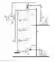 Fig. 01 - Anaerobic column reactor for biodegradation of wastes and the process thereof