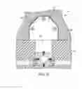 Fig. 11 - Concrete mounting systems, apparatuses, and methods for fences and other concrete mounted structures