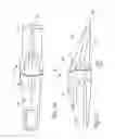 Fig. 04 - Tooth and adaptor for attachment of the tooth to a working machine