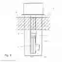 Fig. 03 - Faucet with a quick fastening device