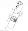 Fig. 05 - FITTING STRUCTURE BETWEEN NOZZLE CAP AND MAIN NOZZLE BODY OF BIDET