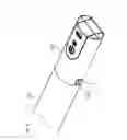 Fig. 06 - FITTING STRUCTURE BETWEEN NOZZLE CAP AND MAIN NOZZLE BODY OF BIDET