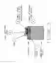 Fig. 10 - Molding/trim concealed slide-on system
