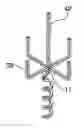 Fig. 01 - Lawn stake for supporting decorative elements