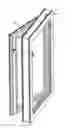Fig. 01 - Casement window opening control device with sliding arms