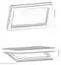 Fig. 24 - Casement window opening control device with sliding arms