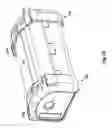 Fig. 23 - Method of installing a motorized gearbox assembly in a window covering
