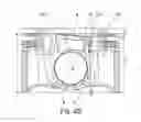 Fig. 05 - PISTON WITH AN OPEN COOLING CHAMBER HAVING A FLOW-EFFECTIVE OIL GUIDING SURFACE AND METHOD FOR COOLING SAID PISTON