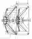 Fig. 28 - Vertical axis wind turbine with configurable airfoils