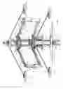 Fig. 31 - Vertical axis wind turbine with configurable airfoils