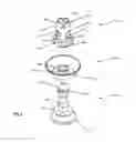 Fig. 03 - Fastener clip assembly with pinch-removable cap