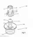 Fig. 04 - Fastener clip assembly with pinch-removable cap