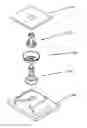Fig. 01 - Fastener clip assembly with funnel guide
