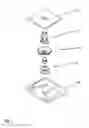 Fig. 02 - Fastener clip assembly with funnel guide