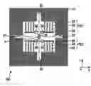 Fig. 01 - Micromechanical structure for an acceleration sensor