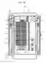 Fig. 10 - Telecommunications cabinet with connector storage