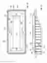 Fig. 17 - Telecommunications enclosure with dual extending cable port walls