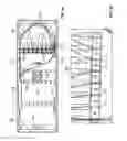 Fig. 28 - Telecommunications enclosure with dual extending cable port walls