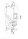 Fig. 02 - Head-up display combiner positioning and locking system
