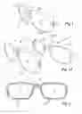 Fig. 02 - Foldable attachable front for eyeglasses