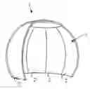 Fig. 01 - Curved projection screen