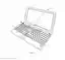 Fig. 02 - Adjustable ergonomic keyboard