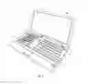 Fig. 05 - Adjustable ergonomic keyboard